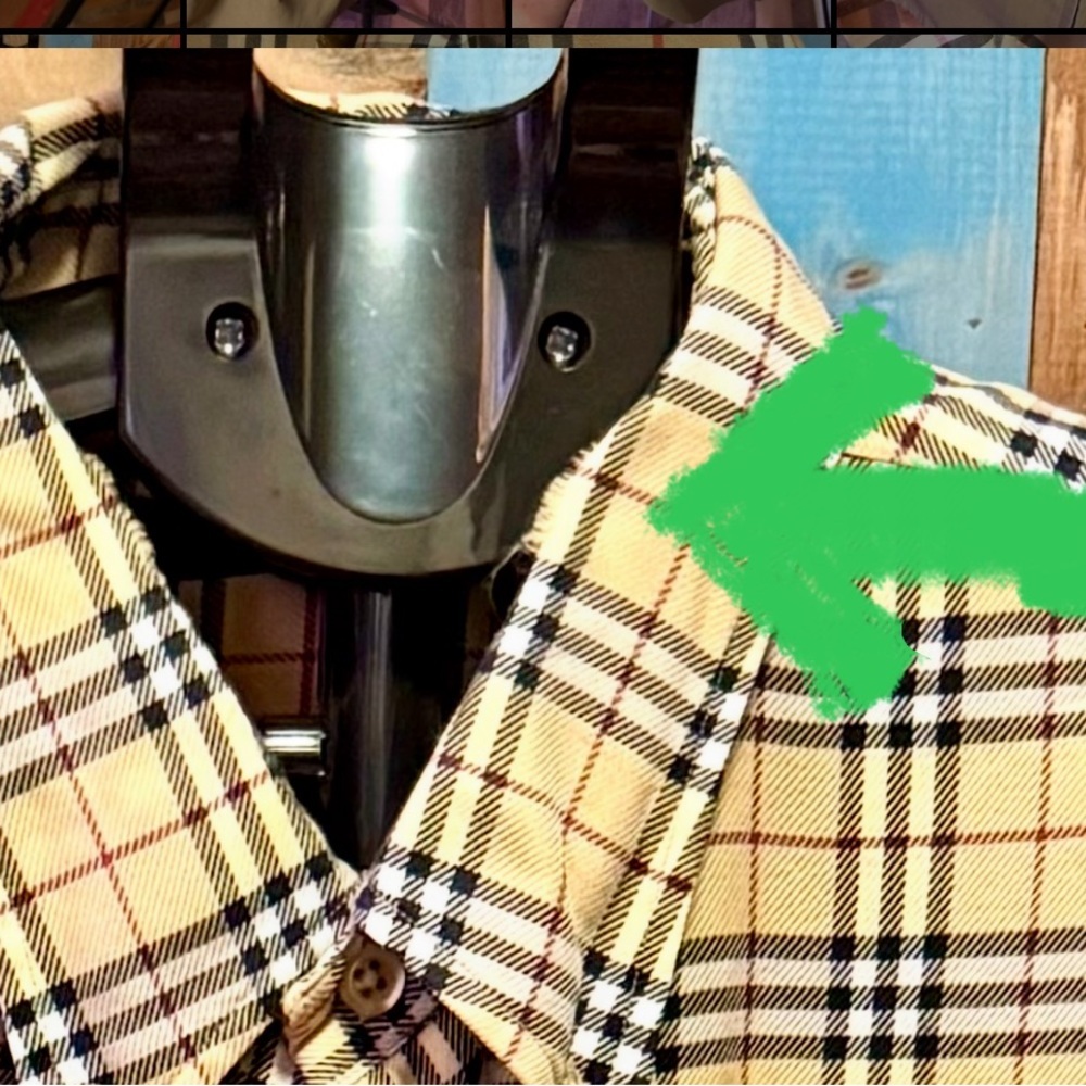 Burberry London Vintage Nova Check T-Shirt (XL) - Picture 5 of 7